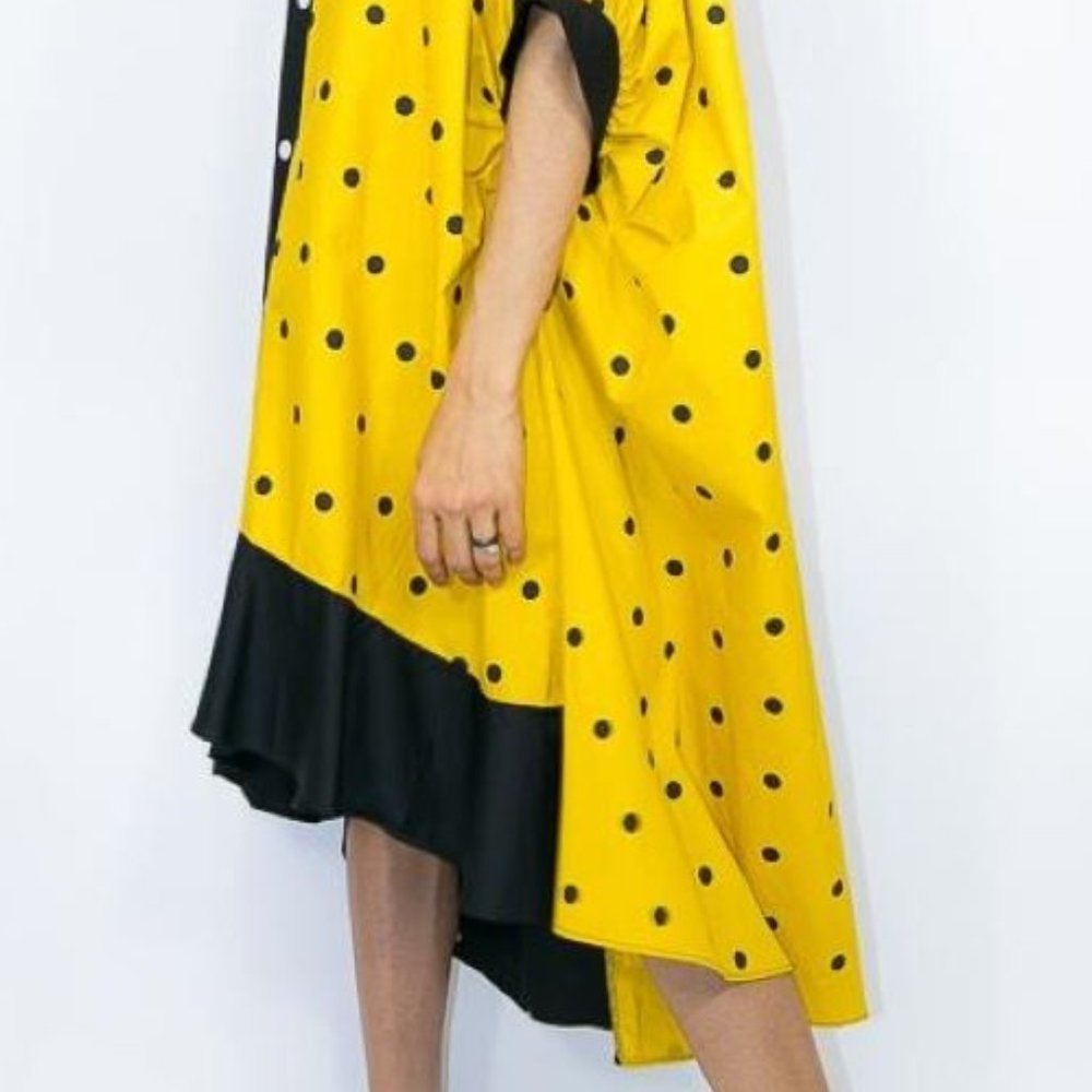 SOLD SOLD🛍🛍🛍Polka Dot High/Low Dress - Picture 5 of 6